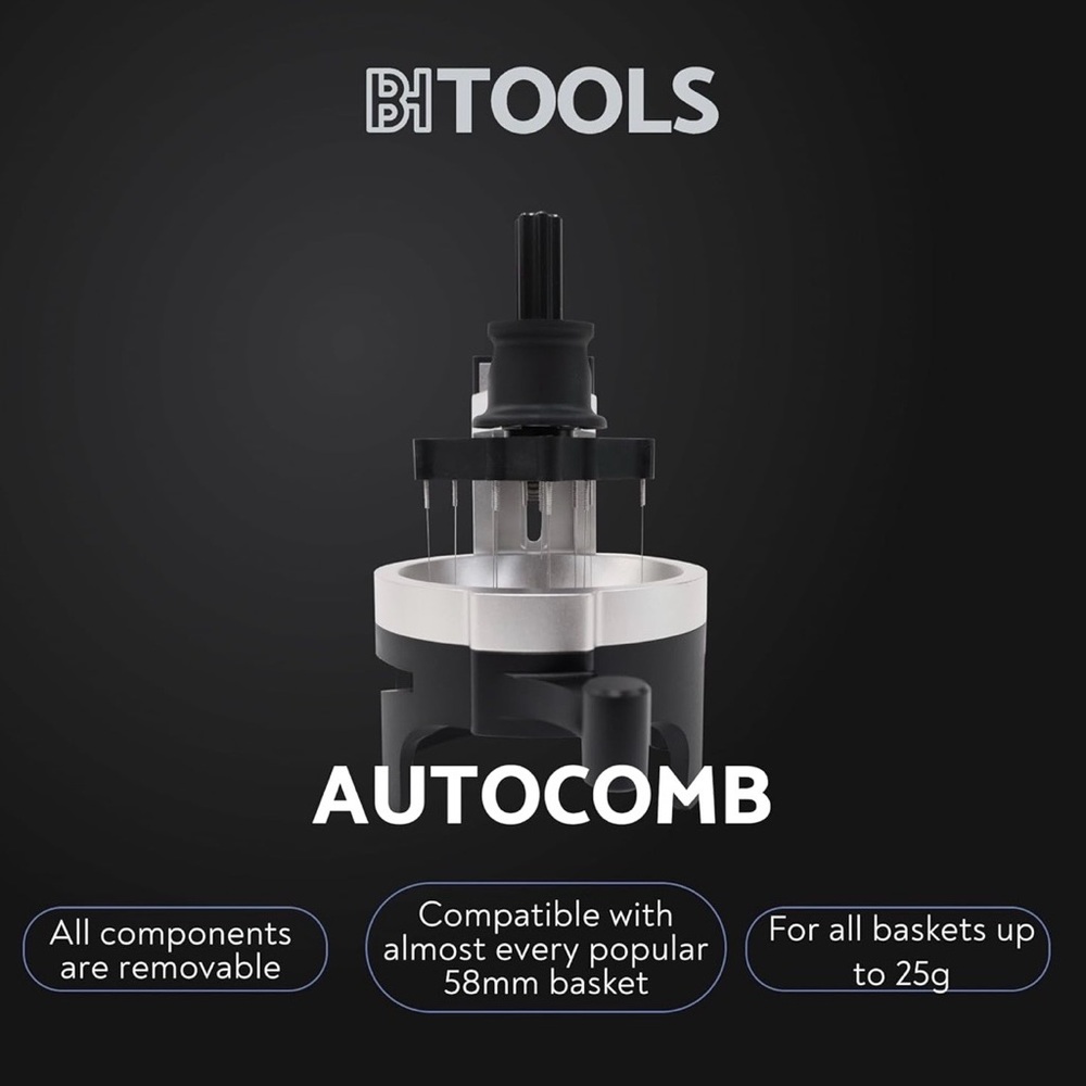 Barista Hustle Tools Autocomb for 58mm baskets - NEW with box
